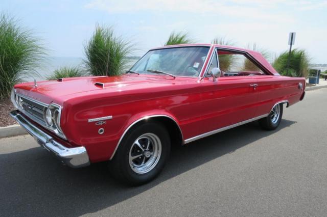 440/375 H.P. (L-CODE) - 4/SPEED - BROADCAST SHEET - SURVIVOR 1967 Plymouth GTX