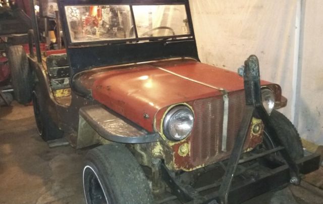 44' WILLY'S CJ2A JEEPSTER 4X4 1944 Willys CJ2A CJ2A