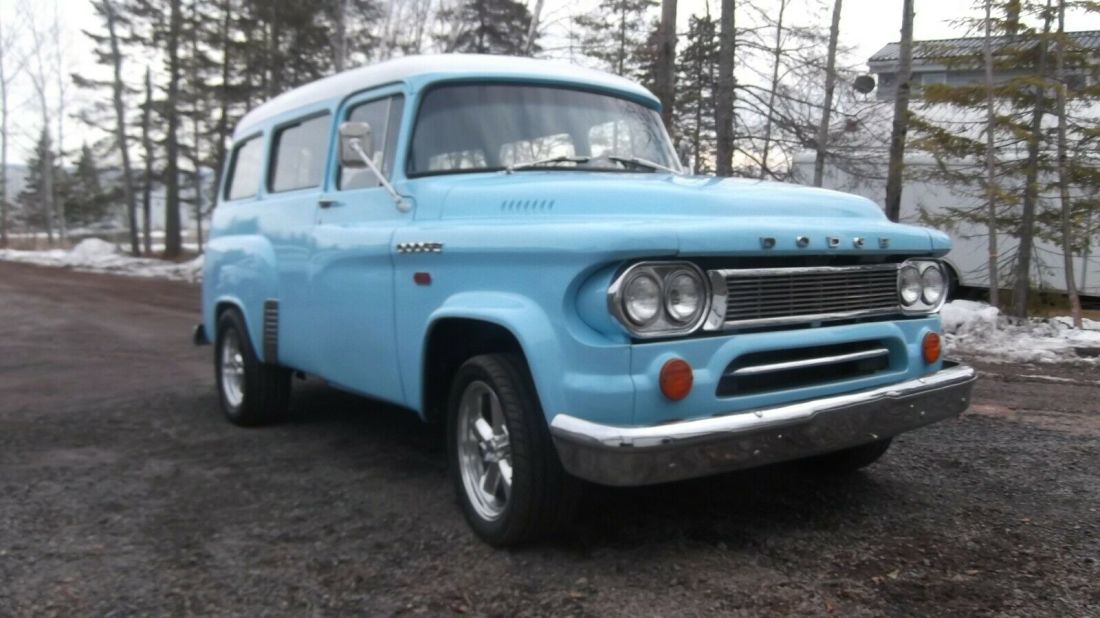 441963 Dodge D 100 Town Wagon 1963 Dodge D100