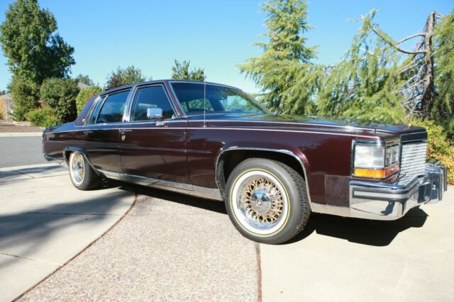 44,723 miles, gold anodized rims and runs perfect. 1987 Cadillac Brougham