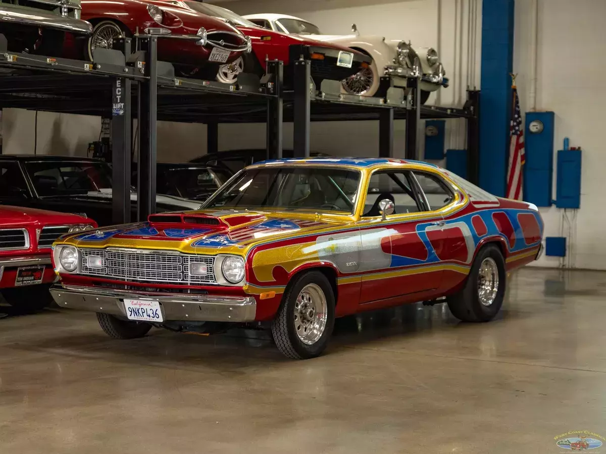 449 Miles 420 CID V8 1972 Plymouth Duster Stars & Stripes Custom
