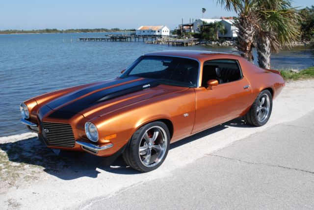 450HP BIG BLOCK 4 SPEED PRO TOURING 4WHEEL DISC, COIL OVERS A ARMS NO RESERVE 1970 Chevrolet Camaro