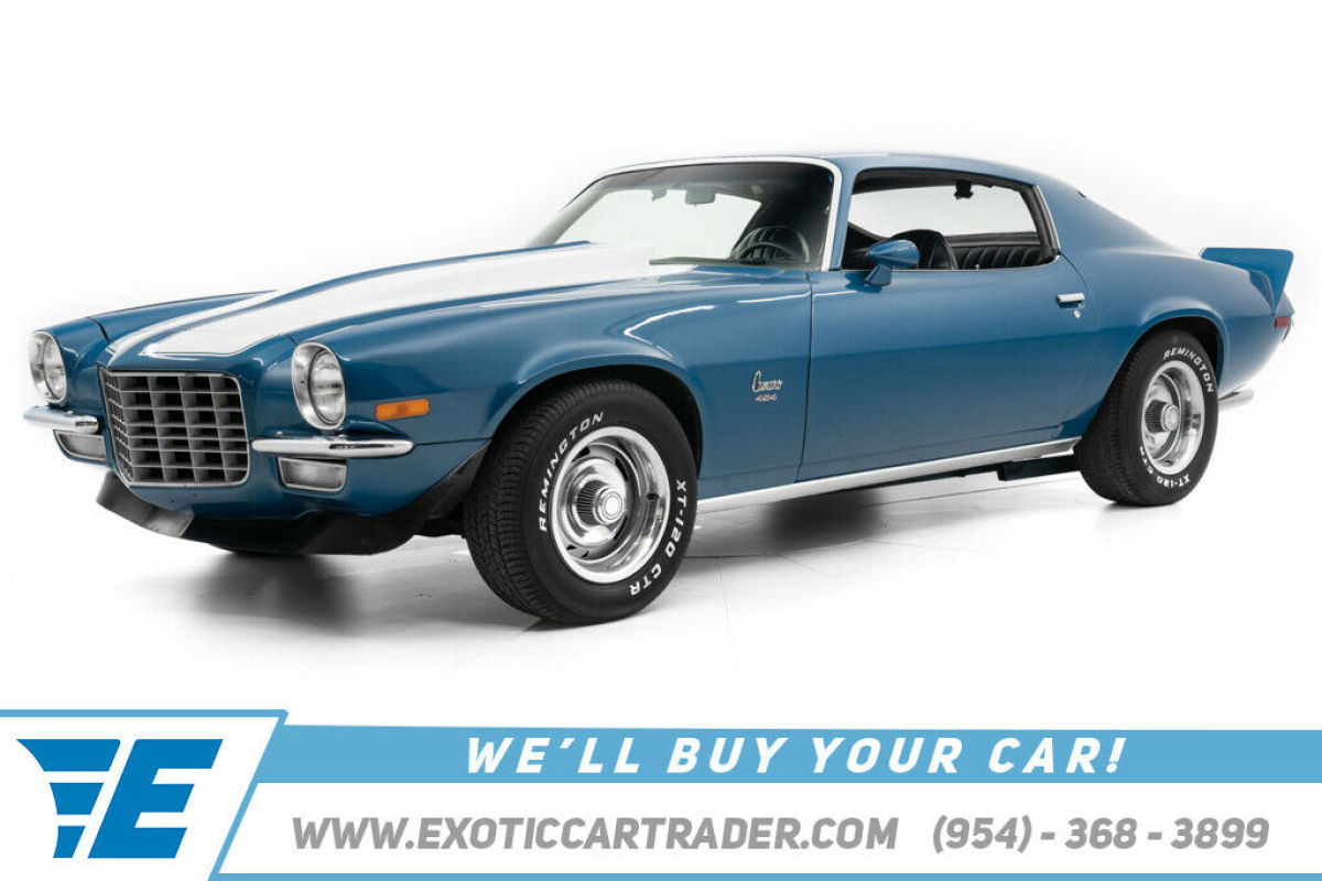 454 Big Block! Rare Split Bumper! 1972 Chevrolet Camaro Split Bumper