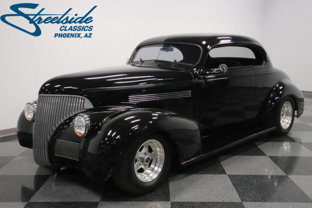 454 V8, AUTO, PS, A/C, FRNT DISCS, 100 MLES ON BLD, ALL STEEL, GR8 MIDNGHT STLKR 1939 Chevrolet Coupe