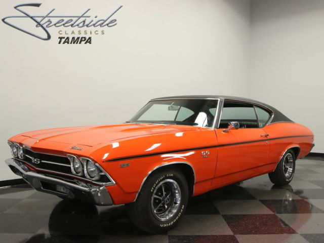 454 V8, AUTO, PS, PB W/FRNT DISCS, R134a A/C, SUPER STRAIGHT & CLEAN, SOLID SS 1969 Chevrolet Chevelle
