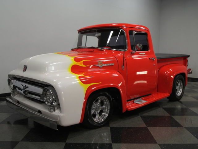 454 V8, DUAL QUAD, AUTO, MSD, PWR STEER, FRONT PWR DISCS, NICE BIG BLOCK! 1956 Ford F-100