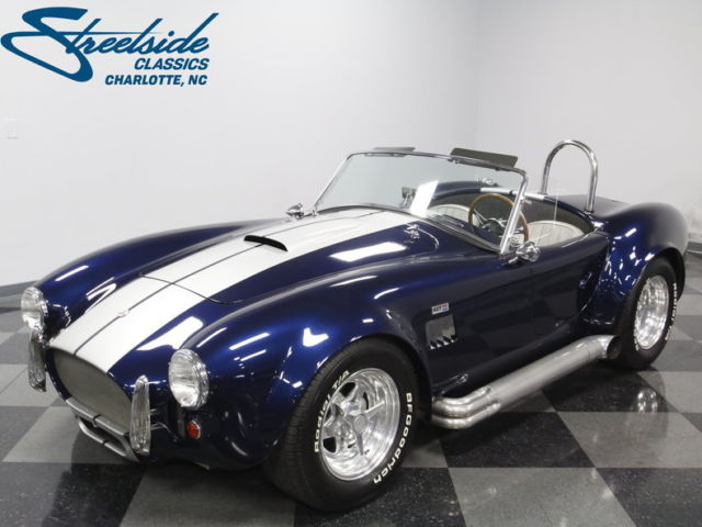 454 V8, TH400 AUTO, 4 WHL DISC, COIL OVER SUSP, CLEAN IN/OUT, RUNS/DRIVES GR8!! 1965 Shelby Cobra Replica