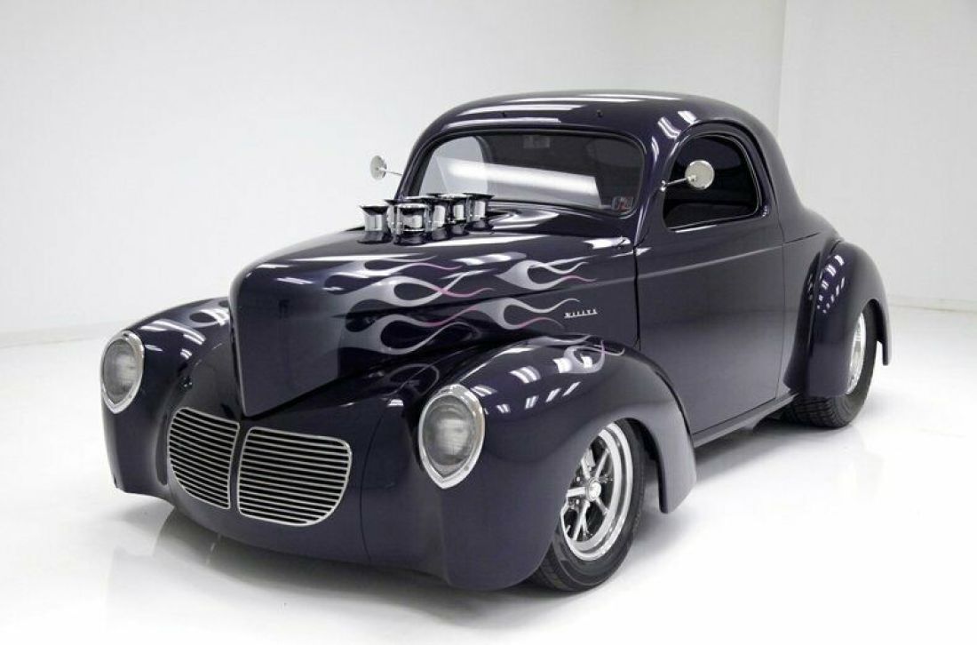 454ci 425hp/Crower 8 Stacks EFI/Custom Interior/Award Winning 1940 Willys Americar