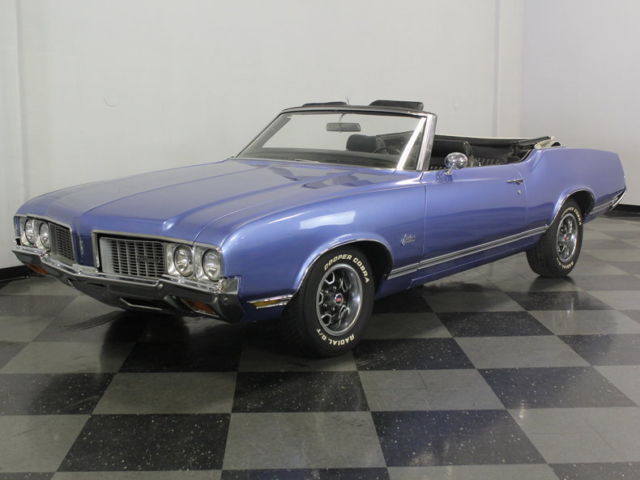 455 BIG BLOCK V8, AUTO, BUCKETS, COLD A/C, POWER TOP, REALLY NICE SLEEPER OLDS! 1970 Oldsmobile Cutlass Supreme