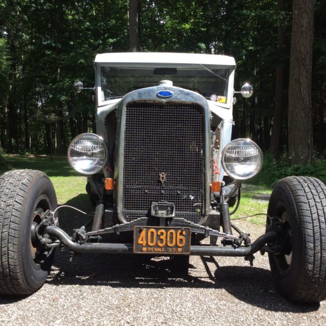 455 Pontiac Tri-Power - 4 speed Muncie - posi Ford rear 1931 Ford Model A - Rat Rod