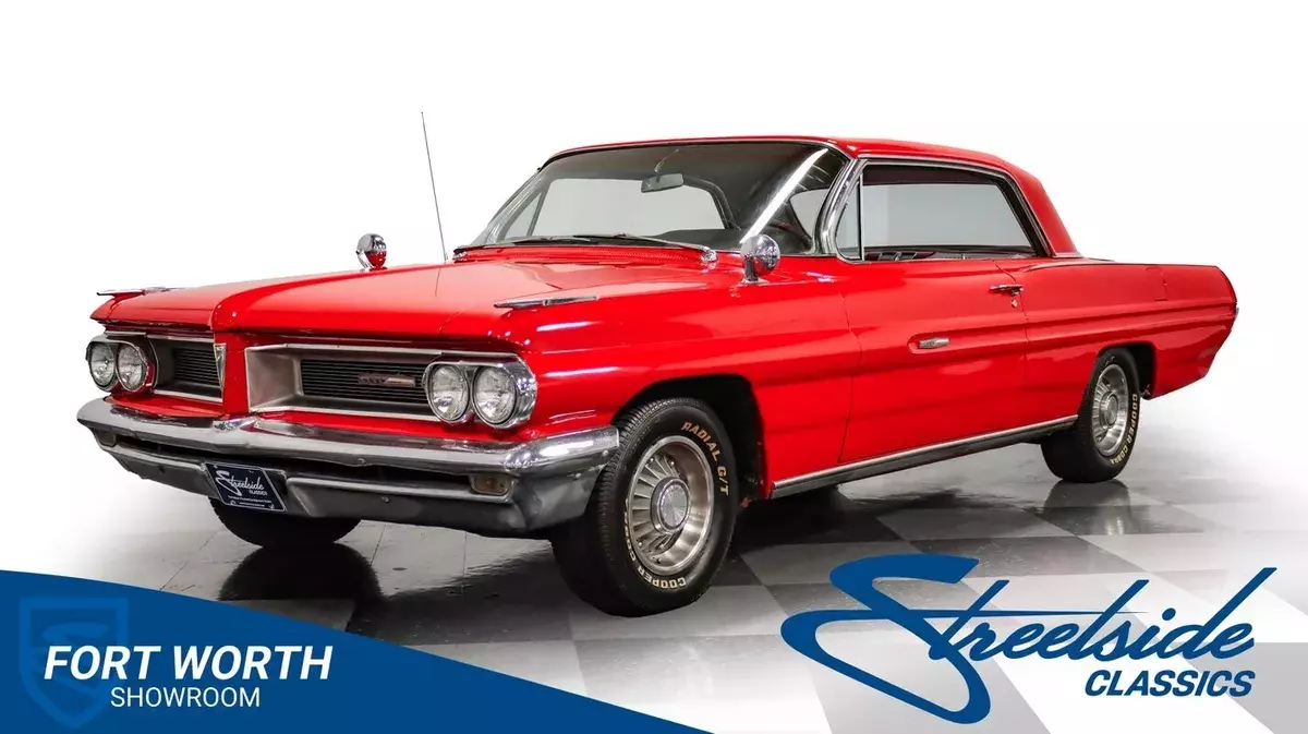 455 V8 w/ Dual Quads & 4 Speed Manual, PS, PB, Factory Colors w/ Repaint, Ready 1962 Pontiac Grand Prix