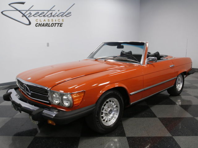 4.5L SOHC V8, 3SPD AUTO, PWR STEER & BRAKE, BOTH TOPS, CORRECT INT/EXT, LUXURY! 1976 Mercedes-Benz 450SL