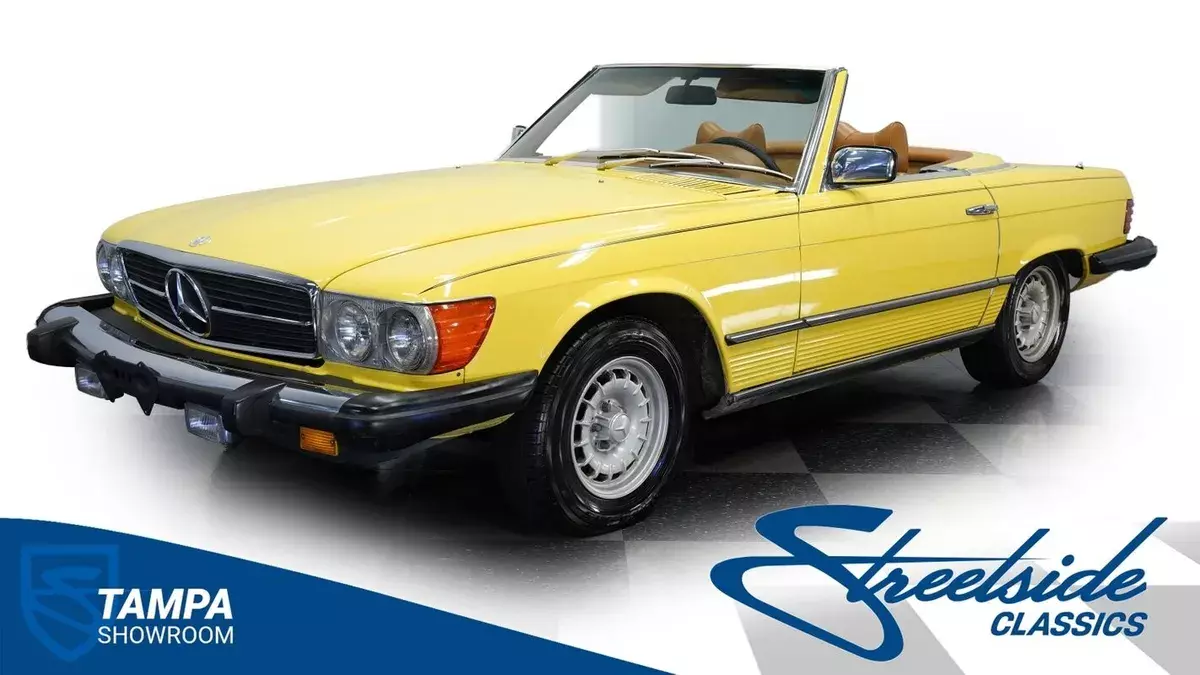 4.5L V8 AUTO POWER 4 WHEEL DISC HARD AND SOFT TOP ORIGINAL COLORS ORIGINAL DOCUM 1979 Mercedes-Benz SL-Class