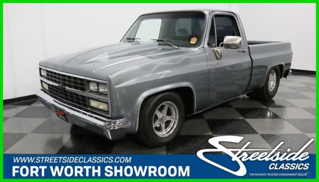 468 big block v8 muscle truck gray auto classic chevy square body c-10 1980 1980 Chevrolet C10 Prostreet