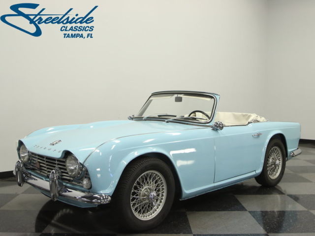 46K ACT MILES, BEAUTIFULLY RESTORED, SHOW QUALITY, 2138 CC W/DUAL STROMBERGS, A+ 1964 Triumph TR4