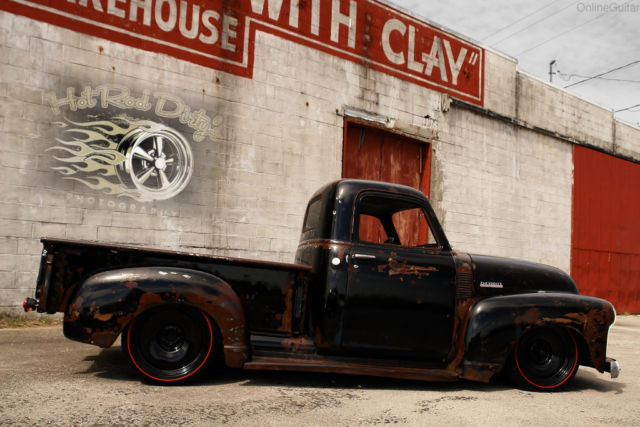 1950 Chevrolet C-10 Slammed Suspension 3100 Hot Rod Patina Shop Truck - photo 3