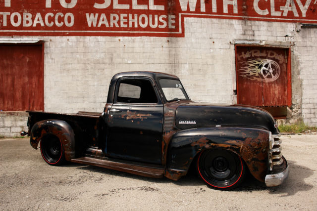 1950 Chevrolet C-10 Slammed Suspension 3100 Hot Rod Patina Shop Truck - photo 4