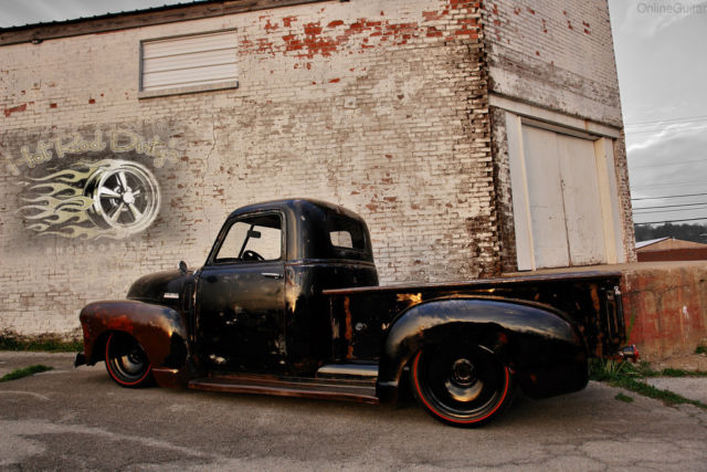 1950 Chevrolet C-10 Slammed Suspension 3100 Hot Rod Patina Shop Truck - photo 5