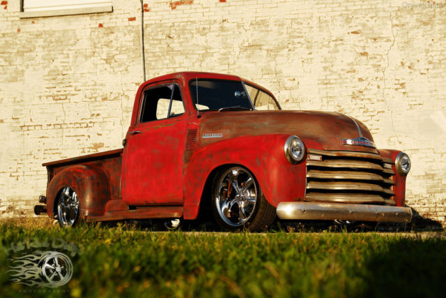 1951 Chevrolet C-10 Slammed Suspension 3100 Hot Rod Patina Shop Truck - photo 11