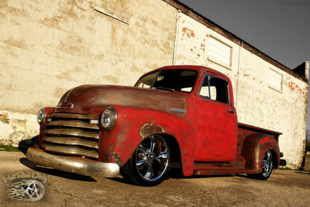 1951 Chevrolet C-10 Slammed Suspension 3100 Hot Rod Patina Shop Truck - photo 12