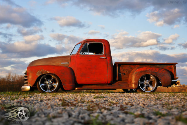 1951 Chevrolet C-10 Slammed Suspension 3100 Hot Rod Patina Shop Truck - photo 3