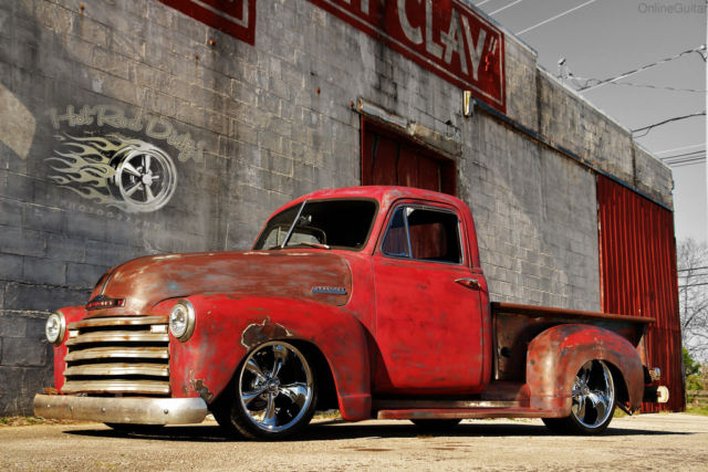 1951 Chevrolet C-10 Slammed Suspension 3100 Hot Rod Patina Shop Truck - photo 7