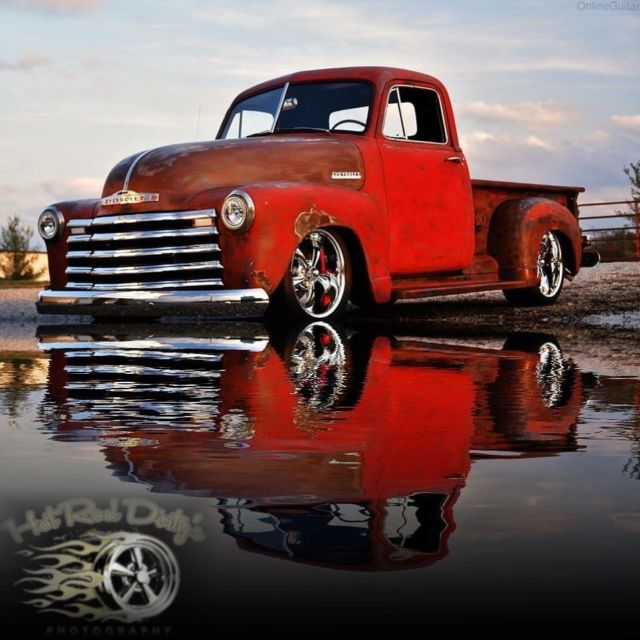 1951 Chevrolet C-10 Patina Hotrod Muscle Truck