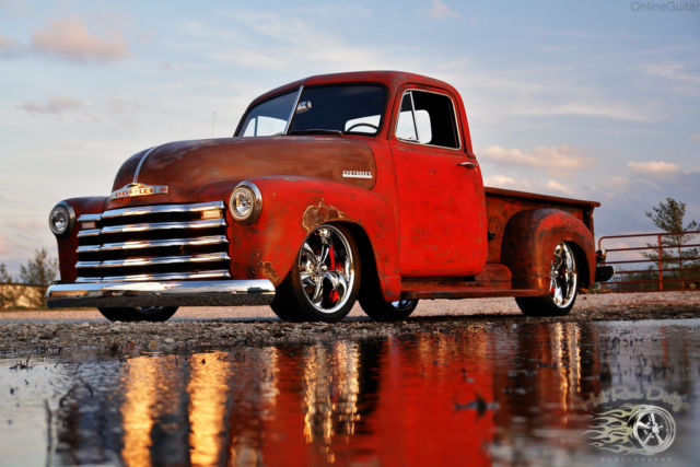 1951 Chevrolet C-10 Patina Hotrod Muscle Truck - photo 3