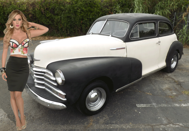 47 Chevy Sedan V8 Auto Trans Tradional Daily Driver Lowrider Rat BomB Rod 1947 Chevrolet Fleetmaster California Classic Family Cruiser No Reserve!!!