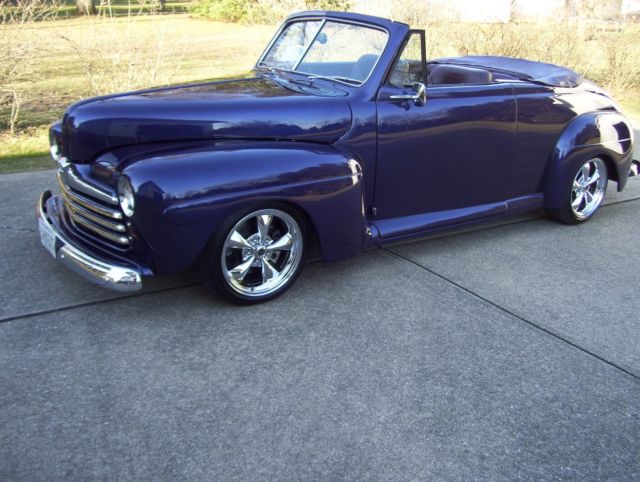 47 FORD CONVERTIBLE RESTO ROD 1947 Ford Other CONVERTIBLE