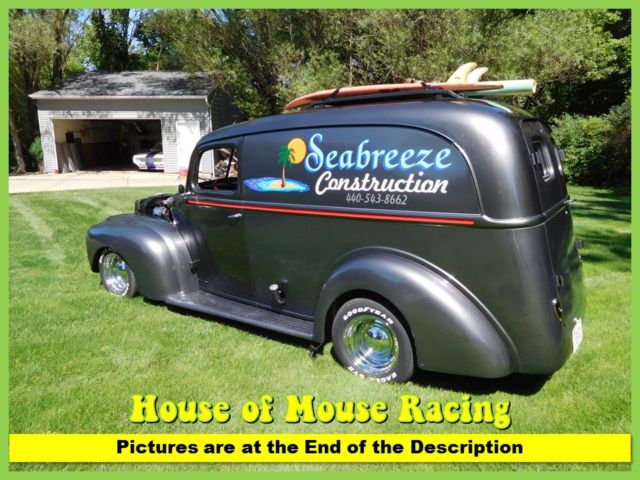 47 Ford Panel Van Delivery Truck Custom Rare 42k Miles Very Solid V8 Auto PS NR 1947 Ford Other Custom Panel Van Delivery Rock Solid V8 Auto