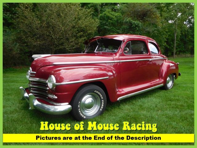 47 Plymouth Special Deluxe P15C Club Coupe Custom SBC Turnkey Everything Works 1947 Plymouth Other Special Deluxe P15C Club Coupe 350 Chevy Turnkey