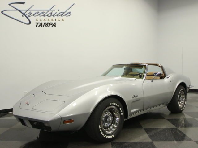 47K ACT MILES, CORRECT COLORS, 350 V8, 4 SP, AC, PS, PB W/4 WHL DISCS, NICE 73!! 1973 Chevrolet Corvette