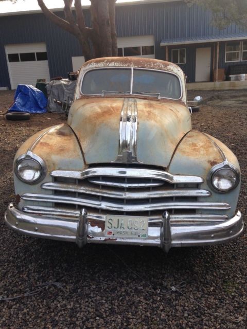 48 1948 Pontiac SilverStreak 4 Dr Fastback Sedan for Total Restoration or Parts 1948 Pontiac 4 door Fastback