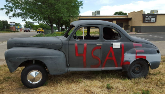 '48 Ford 2 door Businessmans Coupe. Straigh Body No Rust Survivor 9" Disk Brakes 1948 Ford Other