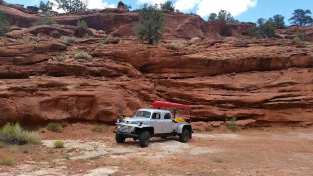 48 Ford F6 Double crew cab Dodge power wagon Cummins 12 valve 4x4 5spd military 1948 Dodge Power Wagon