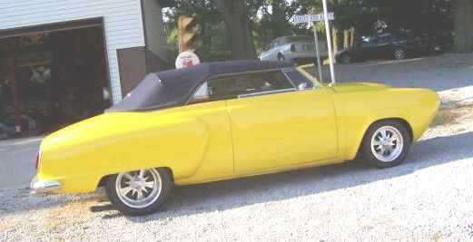 '48 Stude Convertible St. Rod with '50 Bullet Nose 1948 Studebaker Champion Champion