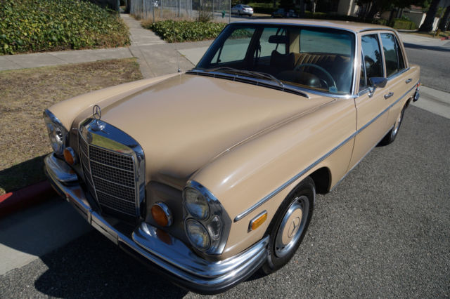 48900 Miles 4.5 V8 AutomaticSedan 1973 Mercedes-Benz 280SE 4.5 MB-Tex