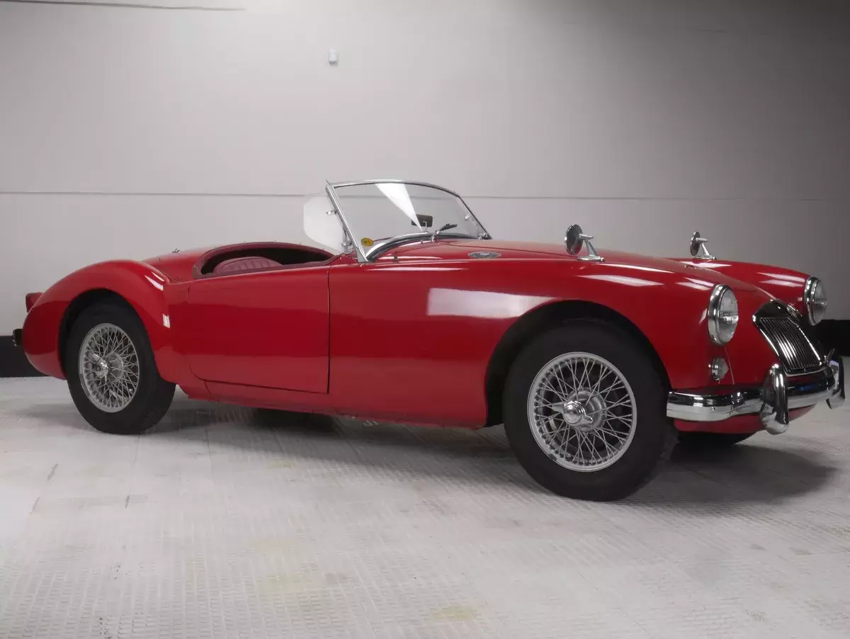 48902 Miles Red Convertible Available Now! 1958 MG MGA