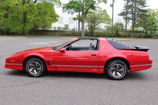 48K Original Miles, T-Tops, 3 Owners, Outstanding Example 1986 Pontiac Firebird Trans Am