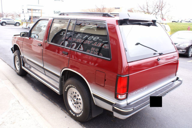 1991 Chevrolet S-10 4dr Wagon LT 4WD - photo 3
