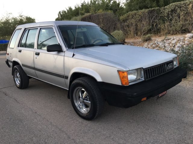 4WD 4x4 Arizona Rust Free Clean Classic SUV 1986 Toyota Tercel