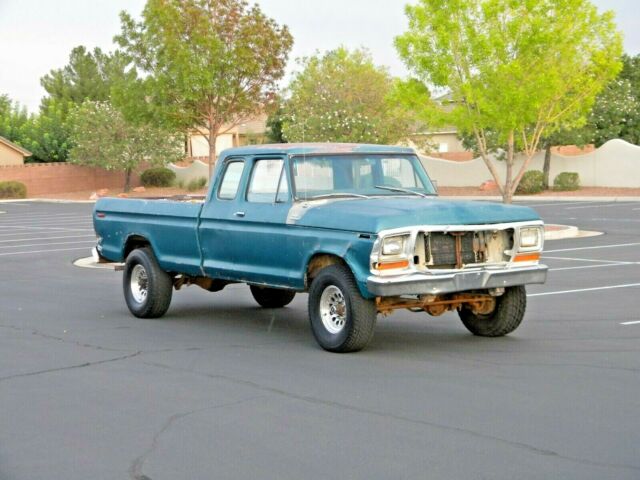 4WD F250 Extended Cab Runs/Drives Great 2 Long-Term Owners Lots Of Recent Work 1979 Ford F-250 Custom 4X4 Super Cab