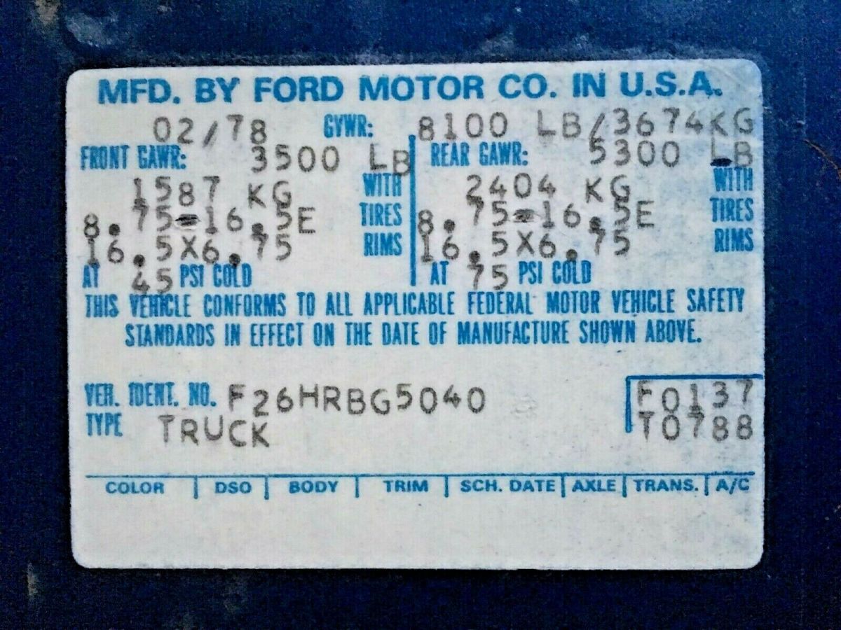 1978 Ford F-250 Ranger 4X4 - photo 13