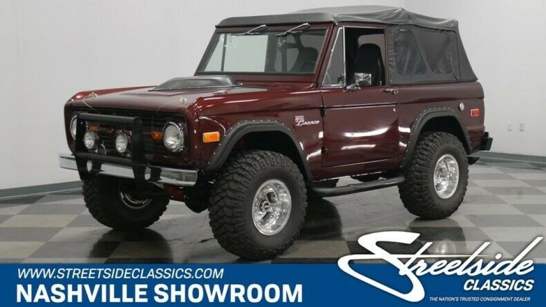 4x4 four by four classic vintage early Bronco 1973 Ford Bronco Sport