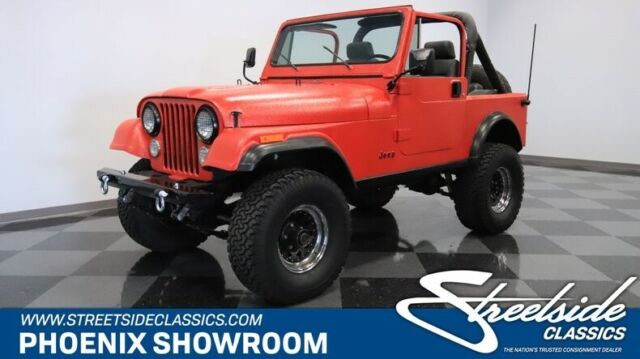 4x4 Four Wheel Drive Lifted Classic Collector Vintage Off Road Off-Road Manual R 1985 Jeep CJ --