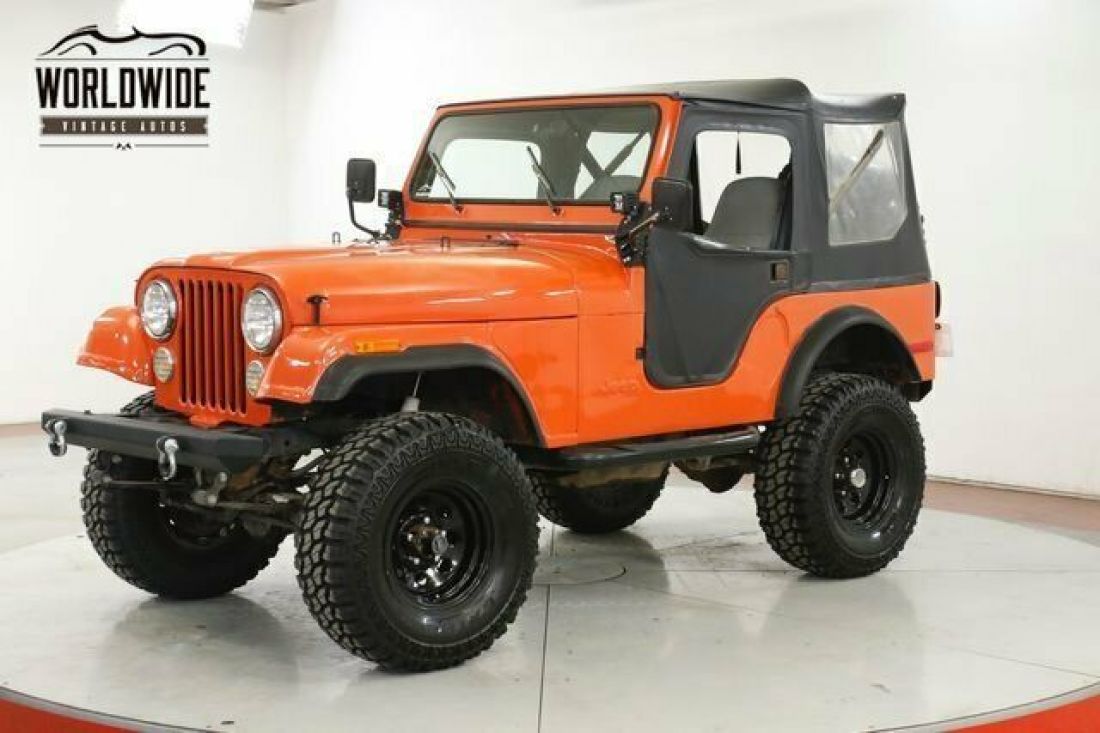 4X4 Pb Ps Disc Brakes Lifted Convertible Cj5 Cj7 1979 Jeep Cj5