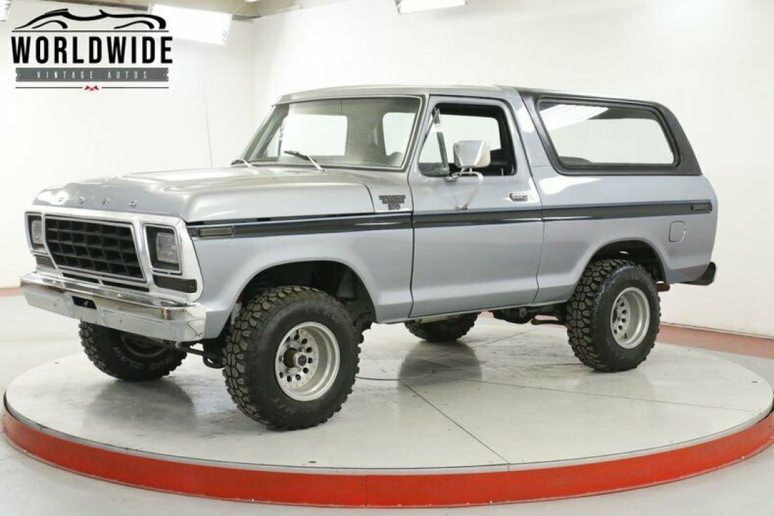 4x4 RESTORED 351 CLEVELAND V8 AUTO CONVERTIBLE 1978 Ford Bronco
