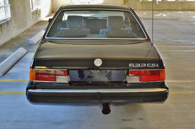 1984 BMW 6-Series 2 Door Coupe e24 633 635 csi M6 - photo 8