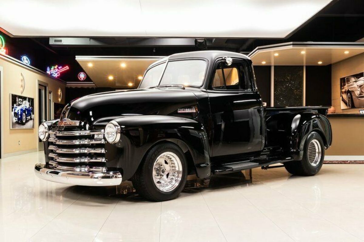 5-Window Pickup! GM 454ci V8, Automatic, Ford 9", Vintage A/C, PS, PB, Disc! 1948 Chevrolet 3100 5 Window Pickup